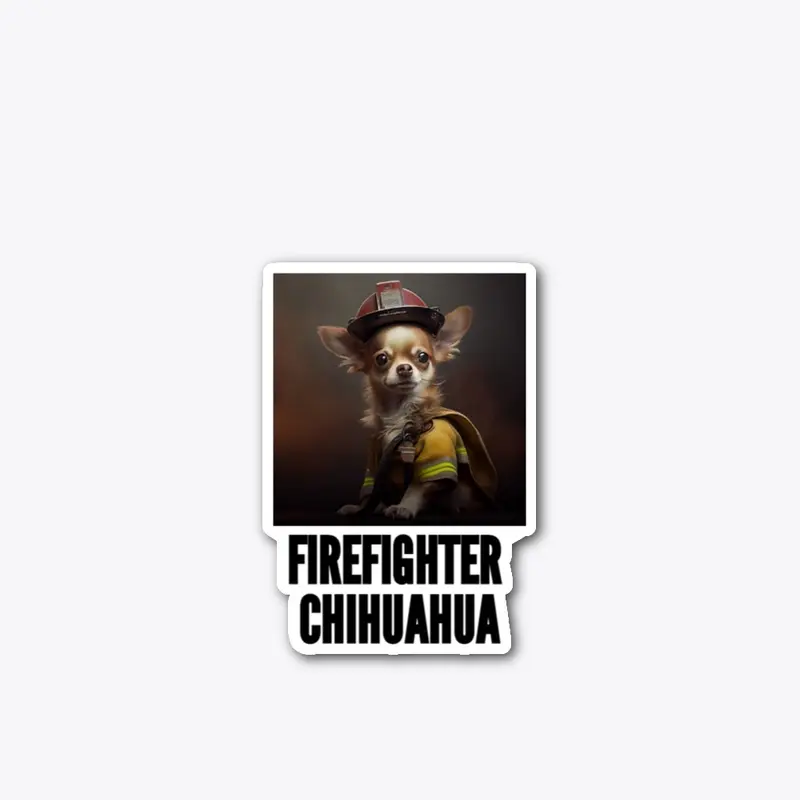 Firefighter Chihuahua